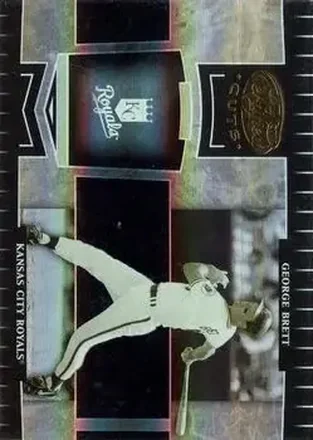 2004 Leaf Certified Cuts #231 - George Brett - Kansas City Royals