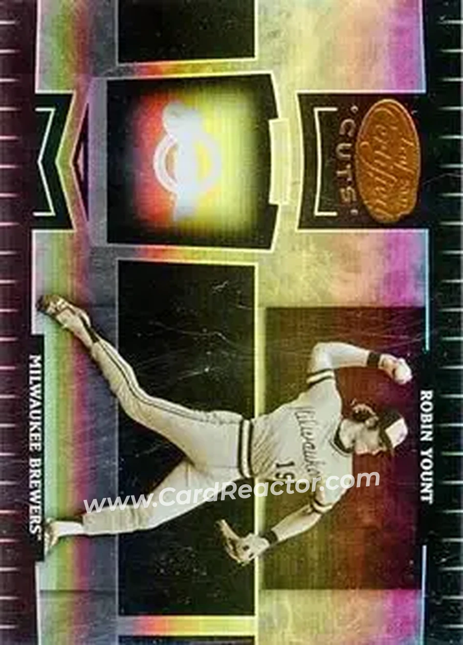2004 Leaf Certified Cuts #233 - Robin Yount - Milwaukee Brewers - Front