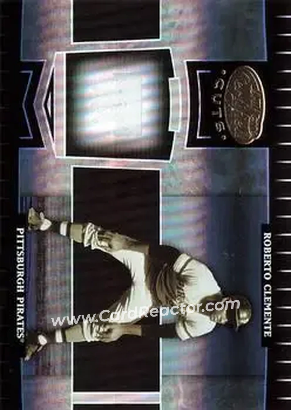 2004 Leaf Certified Cuts #243 - Bob Clemente - Pittsburgh Pirates - Front