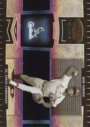 2004 Leaf Certified Cuts #247 - Bob Gibson - St. Louis Cardinals