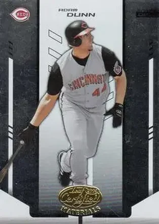 2004 Leaf Certified Materials #2 Adam Dunn