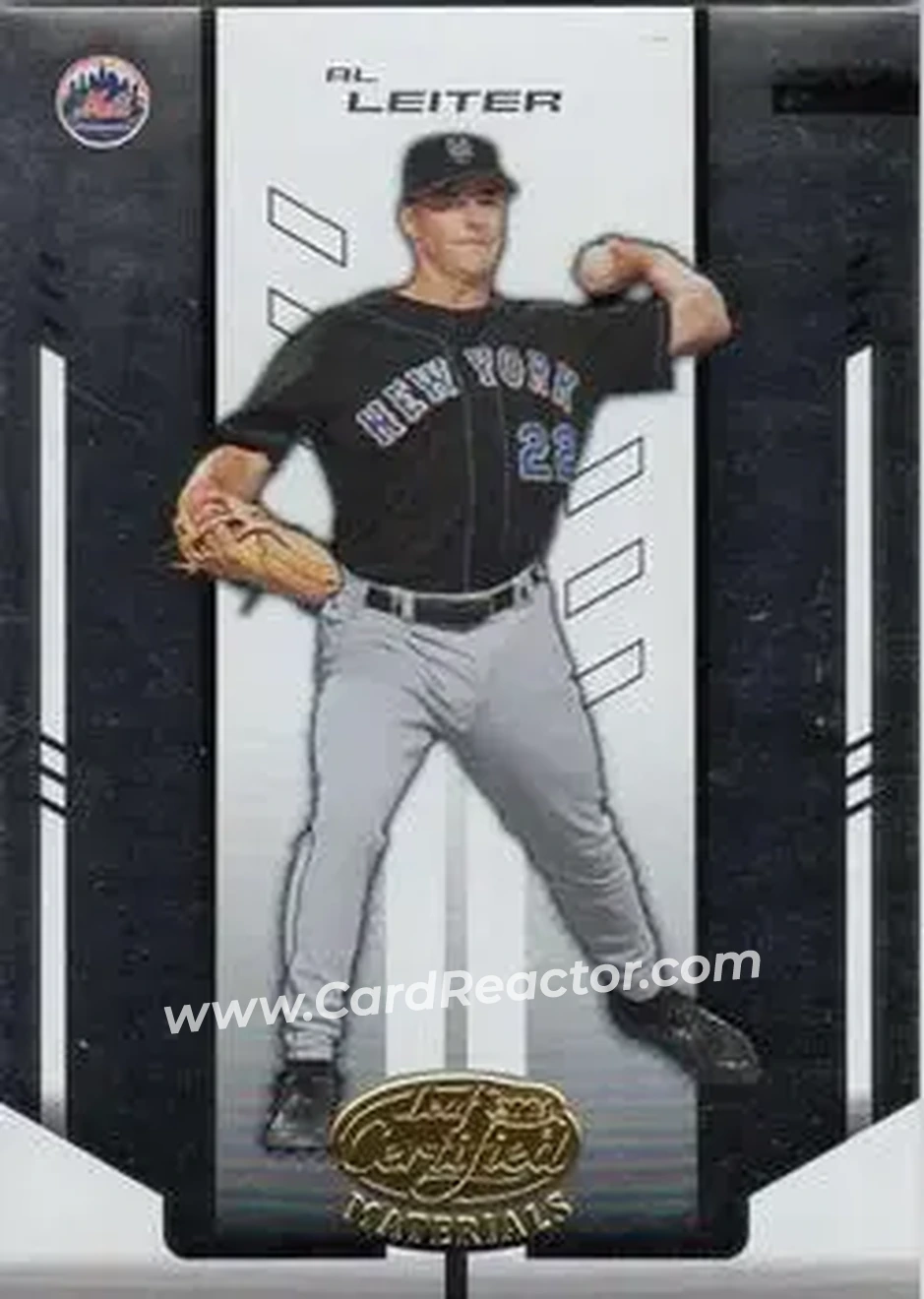 2004 Leaf Certified Materials #6 - Al Leiter - New York Mets - Front