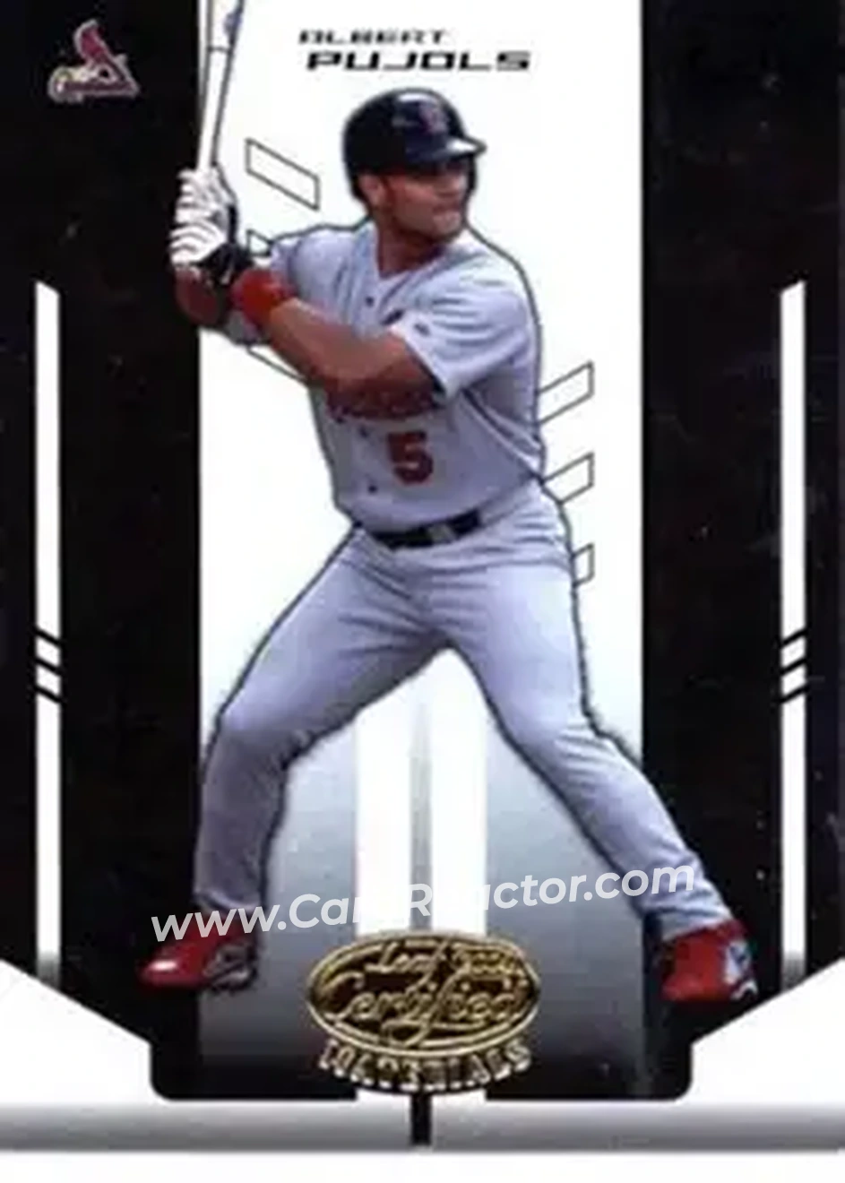 2004 Leaf Certified Materials #7 - Albert Pujols - St. Louis Cardinals - Front