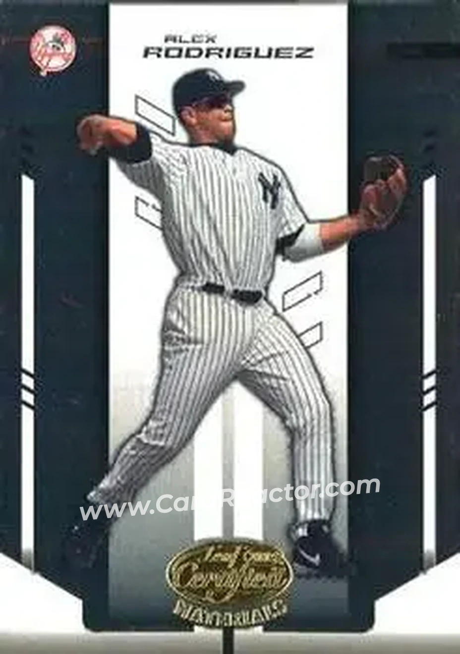 2004 Leaf Certified Materials #8 - Alex Rodriguez - New York Yankees - Front