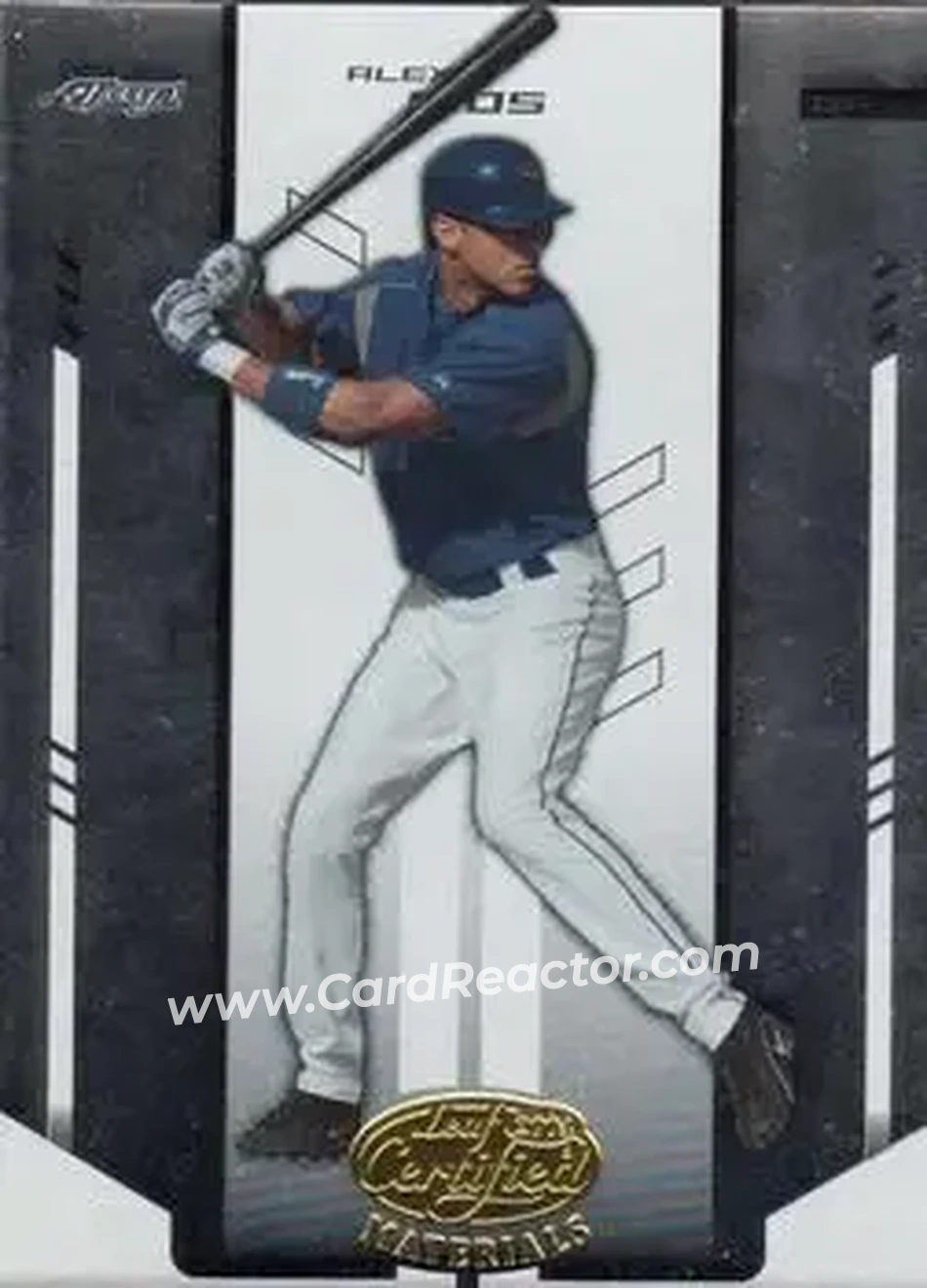 2004 Leaf Certified Materials #9 - Alex Rios - Toronto Blue Jays - Front