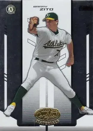 2004 Leaf Certified Materials #18 Barry Zito
