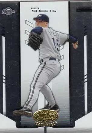 2004 Leaf Certified Materials #19 Ben Sheets