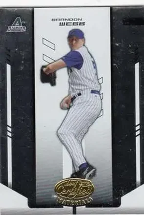 2004 Leaf Certified Materials #24 Brandon Webb