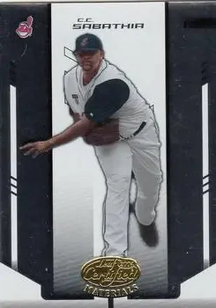 2004 Leaf Certified Materials #33 - CC Sabathia - Cleveland Indians