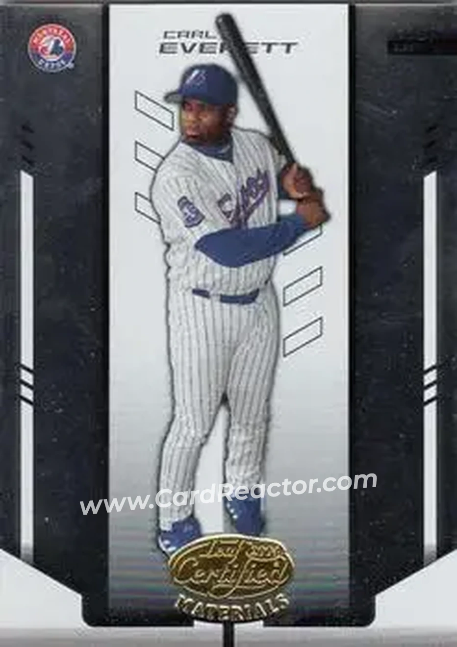 2004 Leaf Certified Materials #35 - Carl Everett - Montreal Expos - Front