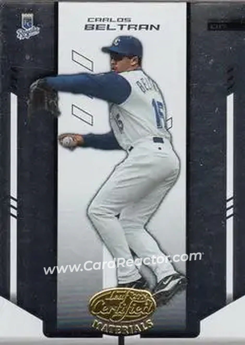 2004 Leaf Certified Materials #36 - Carlos Beltran - Kansas City Royals - Front