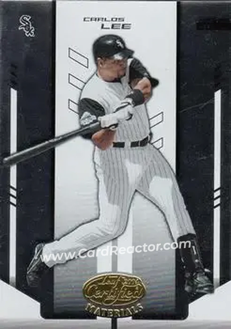 2004 Leaf Certified Materials #38 - Carlos Lee - Chicago White Sox - Front