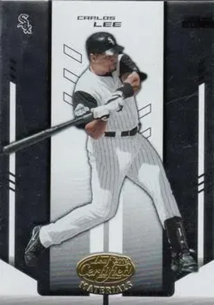 2004 Leaf Certified Materials #38 - Carlos Lee - Chicago White Sox