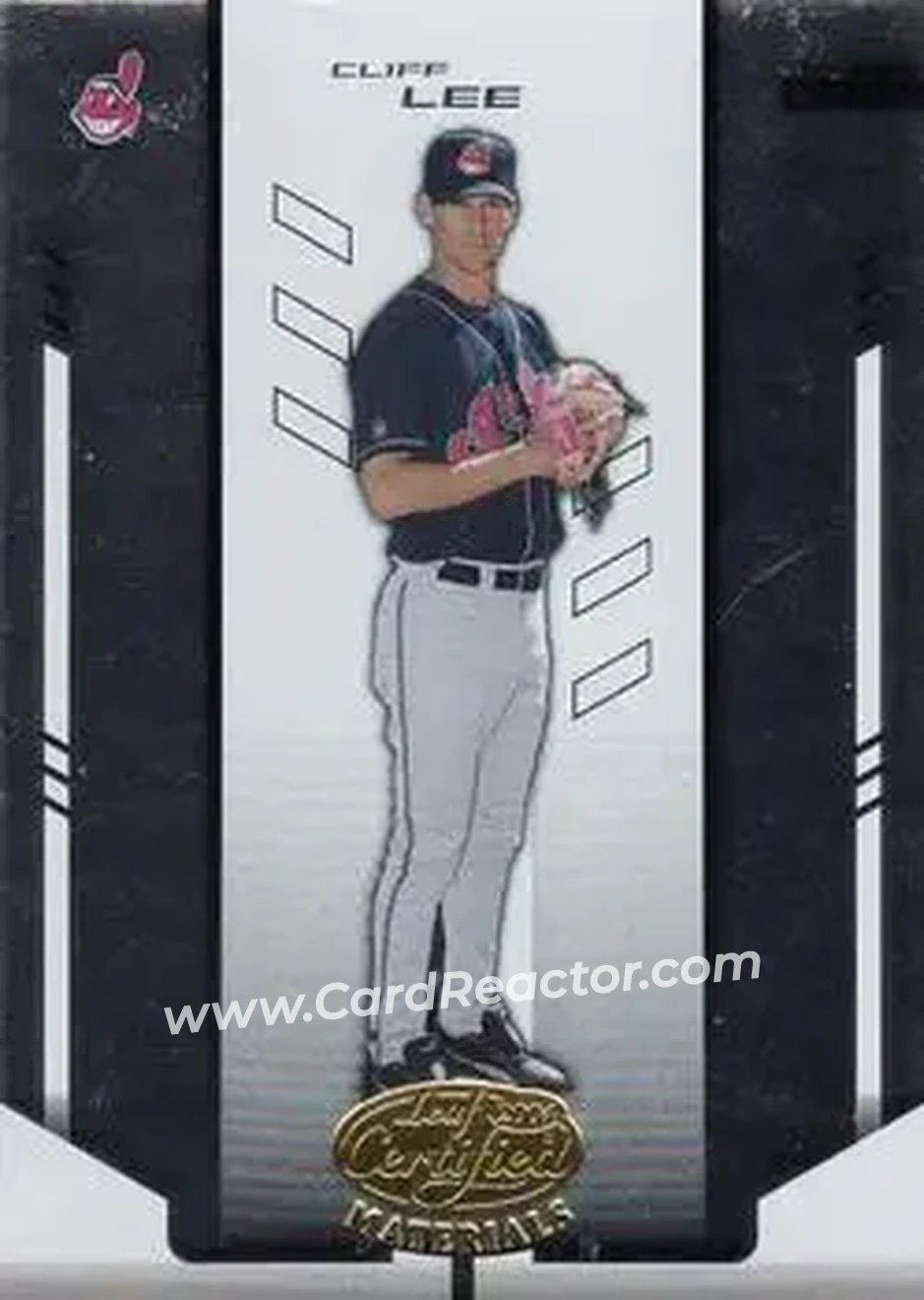 2004 Leaf Certified Materials #40 - Cliff Lee - Cleveland Indians - Front