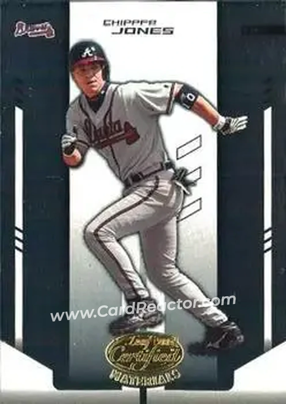 2004 Leaf Certified Materials #41 - Chipper Jones - Atlanta Braves - Front