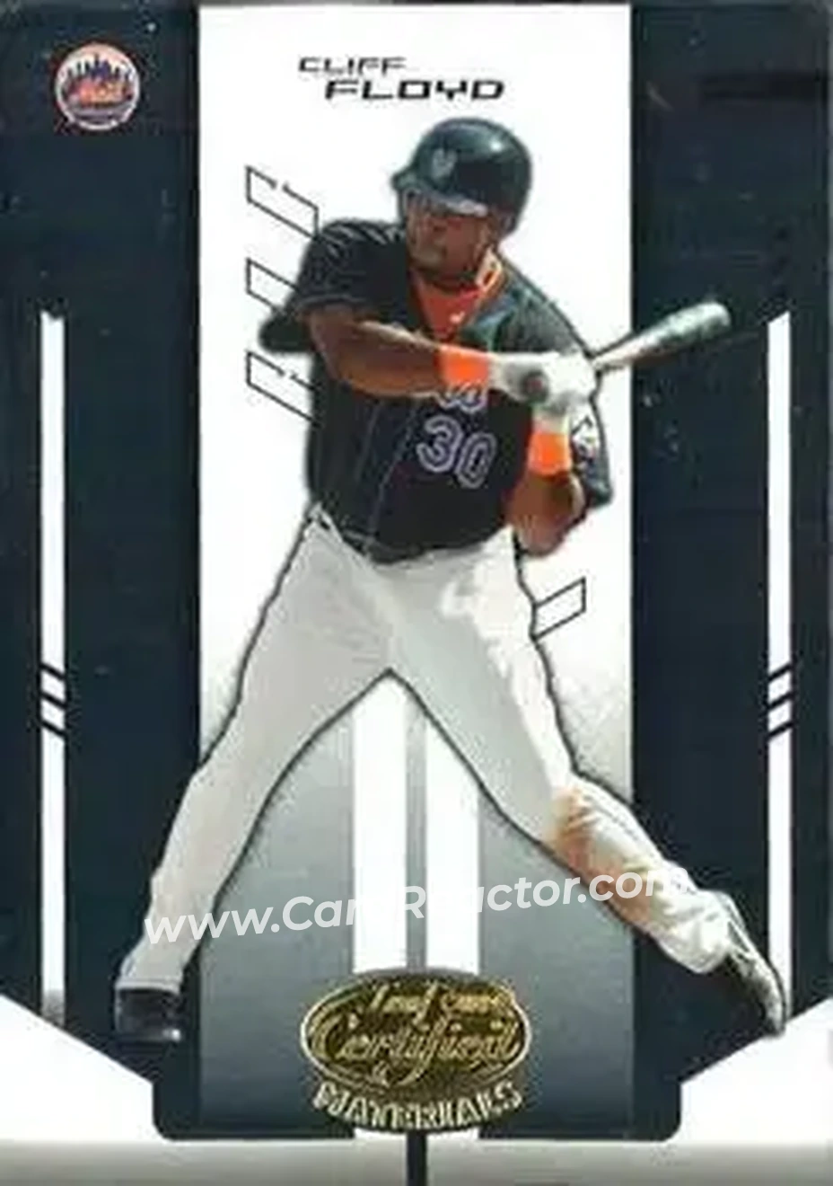 2004 Leaf Certified Materials #42 - Cliff Floyd - New York Mets - Front