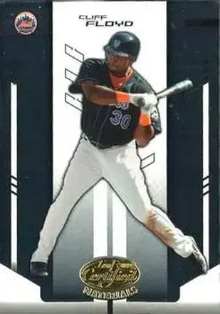 2004 Leaf Certified Materials #42 - Cliff Floyd - New York Mets
