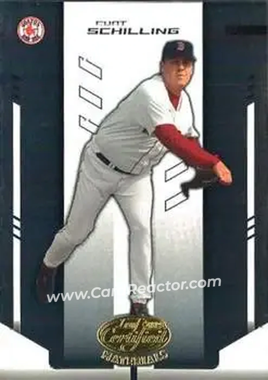 2004 Leaf Certified Materials #46 - Curt Schilling - Boston Red Sox - Front