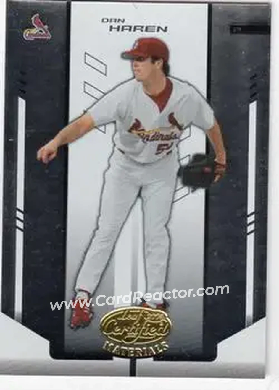2004 Leaf Certified Materials #47 - Dan Haren - St. Louis Cardinals - Front