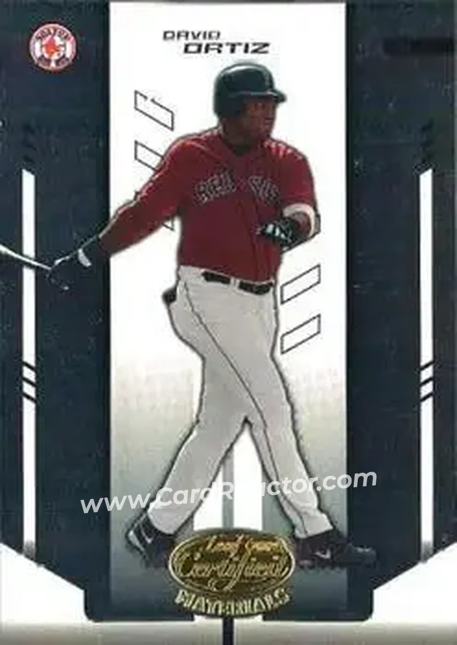 2004 Leaf Certified Materials #49 - David Ortiz - Boston Red Sox - Front 2004 Leaf Certified Materials #49 - David Ortiz - Boston Red Sox - Front