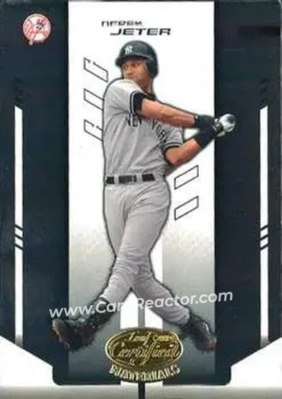 2004 Leaf Certified Materials #51 - Derek Jeter - New York Yankees - Front 2004 Leaf Certified Materials #51 - Derek Jeter - New York Yankees - Front