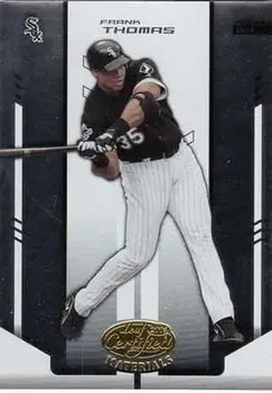 2004 Leaf Certified Materials #62 - Frank Thomas - Chicago White Sox