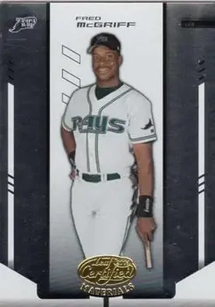 2004 Leaf Certified Materials #63 - Fred McGriff - Tampa Bay Devil Rays