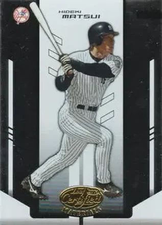 2004 Leaf Certified Materials #72 - Hideki Matsui - New York Yankees