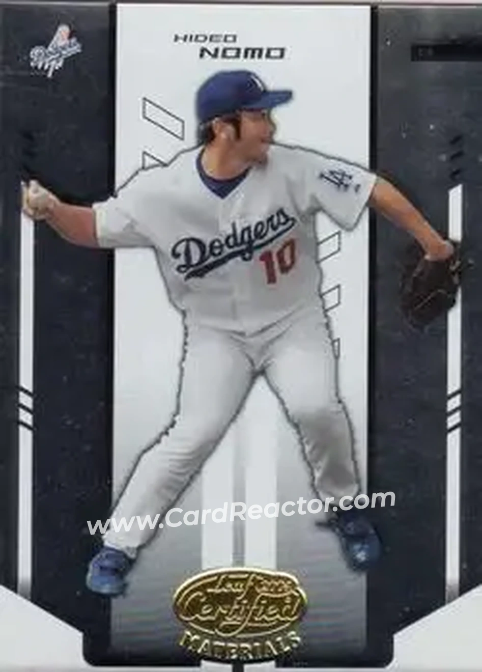2004 Leaf Certified Materials #73 - Hideo Nomo - Los Angeles Dodgers - Front