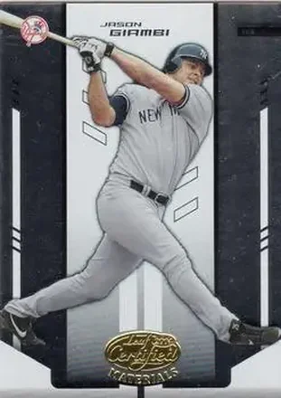 2004 Leaf Certified Materials #82 - Jason Giambi - New York Yankees