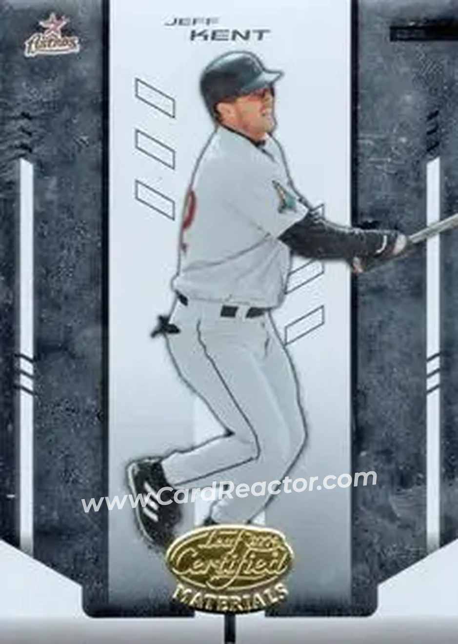 2004 Leaf Certified Materials #93 - Jeff Kent - Houston Astros - Front