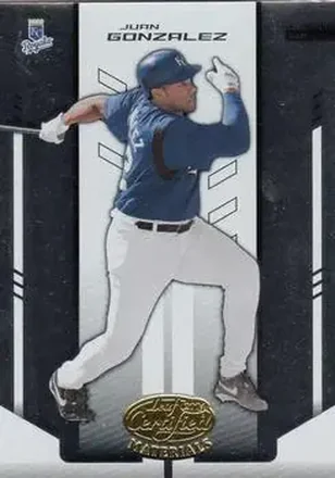 2004 Leaf Certified Materials #113 - Juan Gonzalez - Kansas City Royals