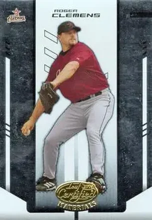 2004 Leaf Certified Materials #164 - Roger Clemens - Houston Astros