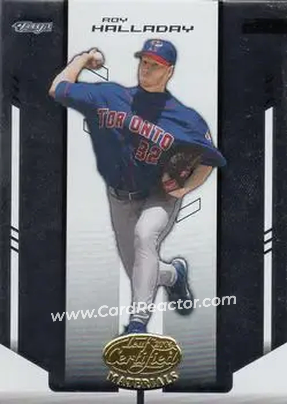 2004 Leaf Certified Materials #165 - Roy Halladay - Toronto Blue Jays - Front
