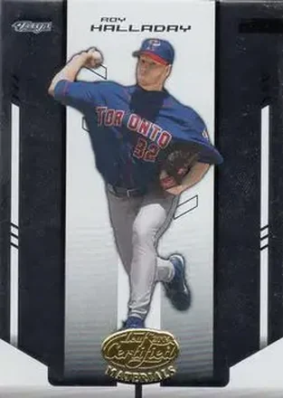 2004 Leaf Certified Materials #165 - Roy Halladay - Toronto Blue Jays