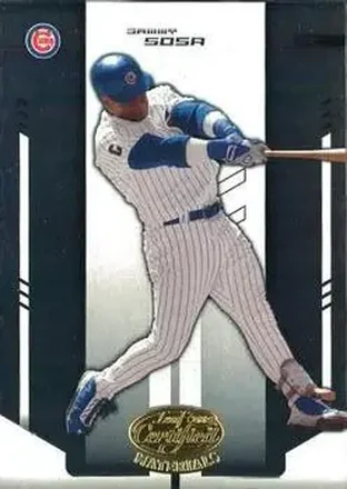 2004 Leaf Certified Materials #170 - Sammy Sosa - Chicago Cubs
