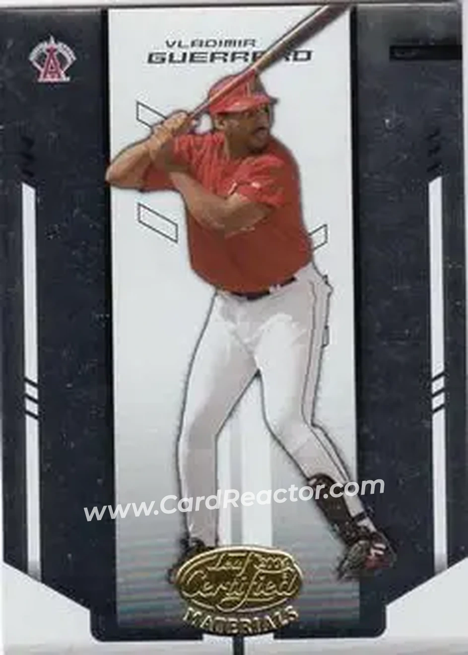 2004 Leaf Certified Materials #188 - Vladimir Guerrero - Anaheim Angels - Front