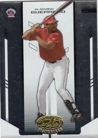 2004 Leaf Certified Materials #188 - Vladimir Guerrero - Anaheim Angels