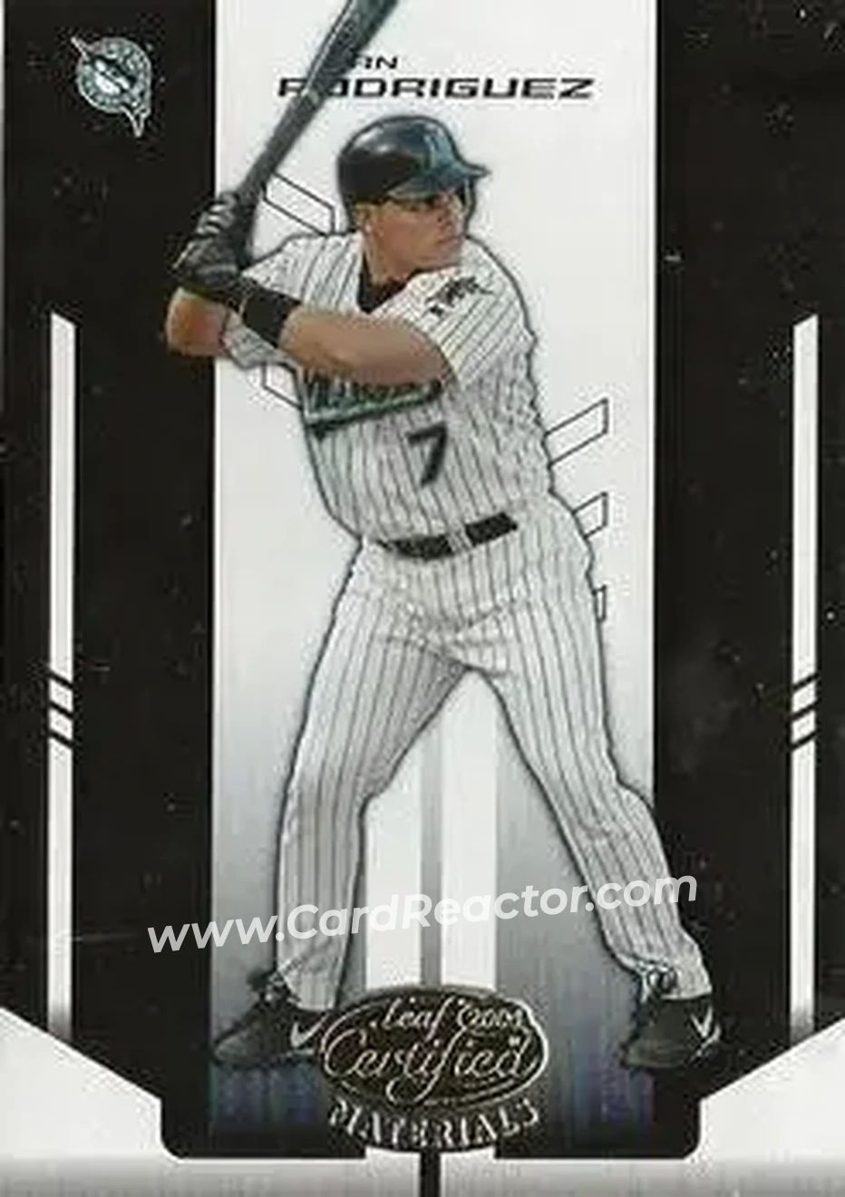 2004 Leaf Certified Materials #210 - Ivan Rodriguez - Florida Marlins - Front