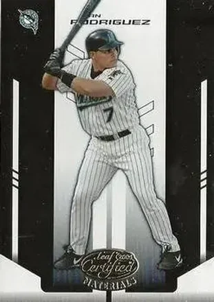 2004 Leaf Certified Materials #210 - Ivan Rodriguez - Florida Marlins
