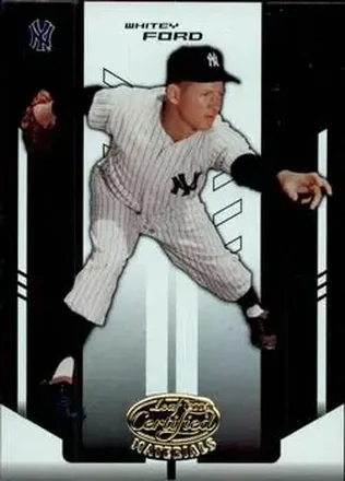 2004 Leaf Certified Materials #214 - Ed "Whitey" Ford - New York Yankees