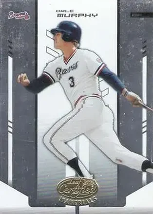 2004 Leaf Certified Materials #218 - Dale Murphy - Atlanta Braves