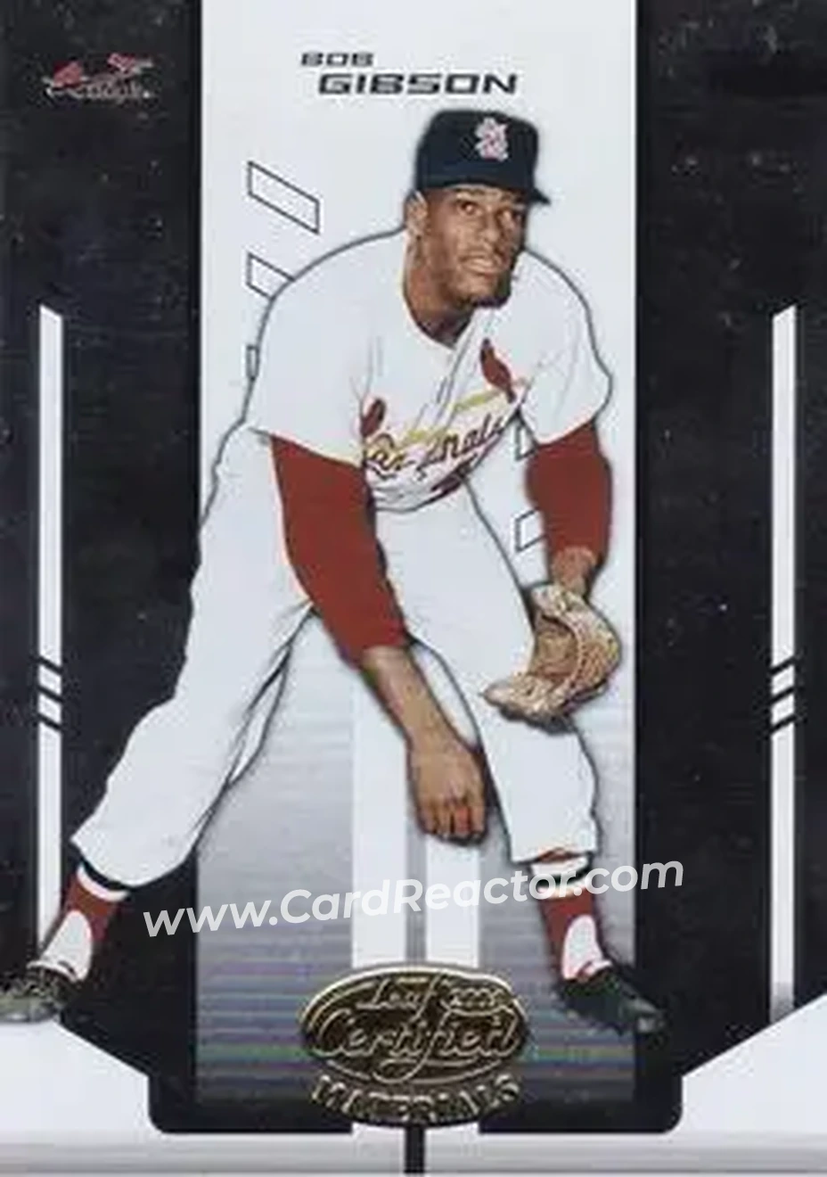 2004 Leaf Certified Materials #226 - Bob Gibson - St. Louis Cardinals - Front