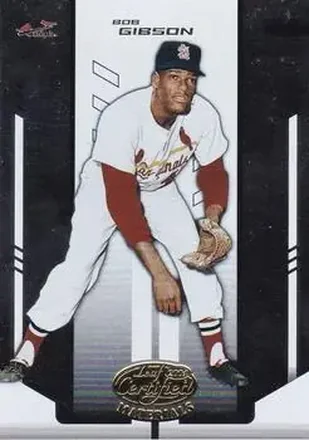 2004 Leaf Certified Materials #226 - Bob Gibson - St. Louis Cardinals