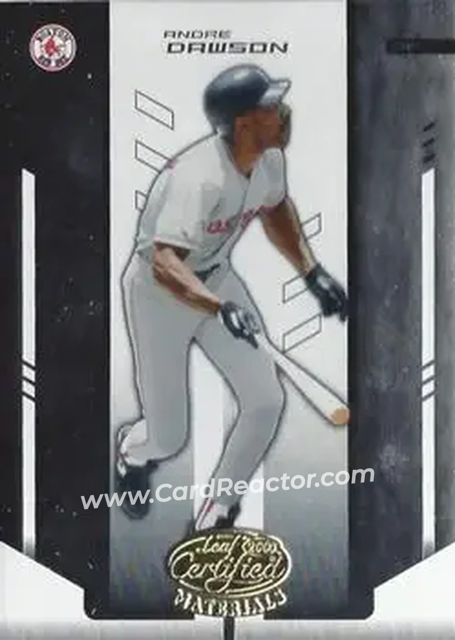 2004 Leaf Certified Materials #228 - Andre Dawson - Boston Red Sox - Front