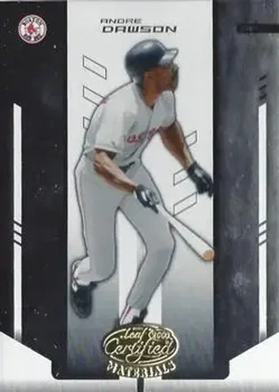 2004 Leaf Certified Materials #228 - Andre Dawson - Boston Red Sox