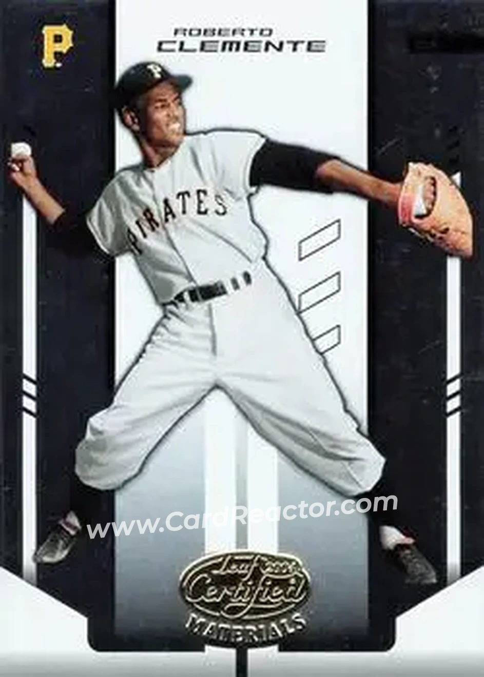 2004 Leaf Certified Materials #231 - Bob Clemente - Pittsburgh Pirates - Front