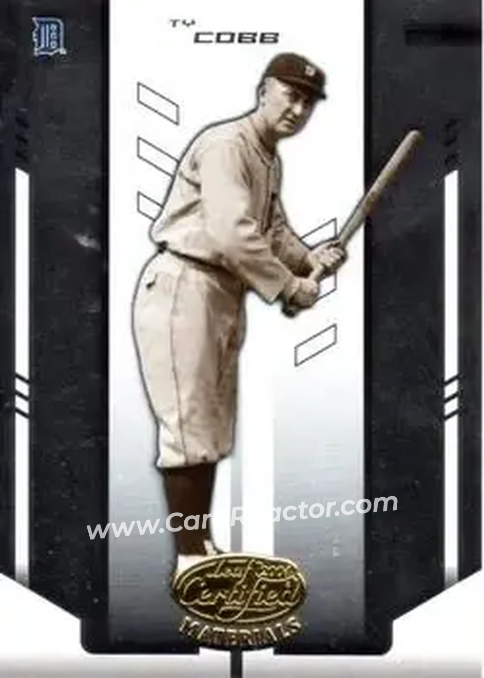 2004 Leaf Certified Materials #235 - Ty Cobb - Detroit Tigers - Front
