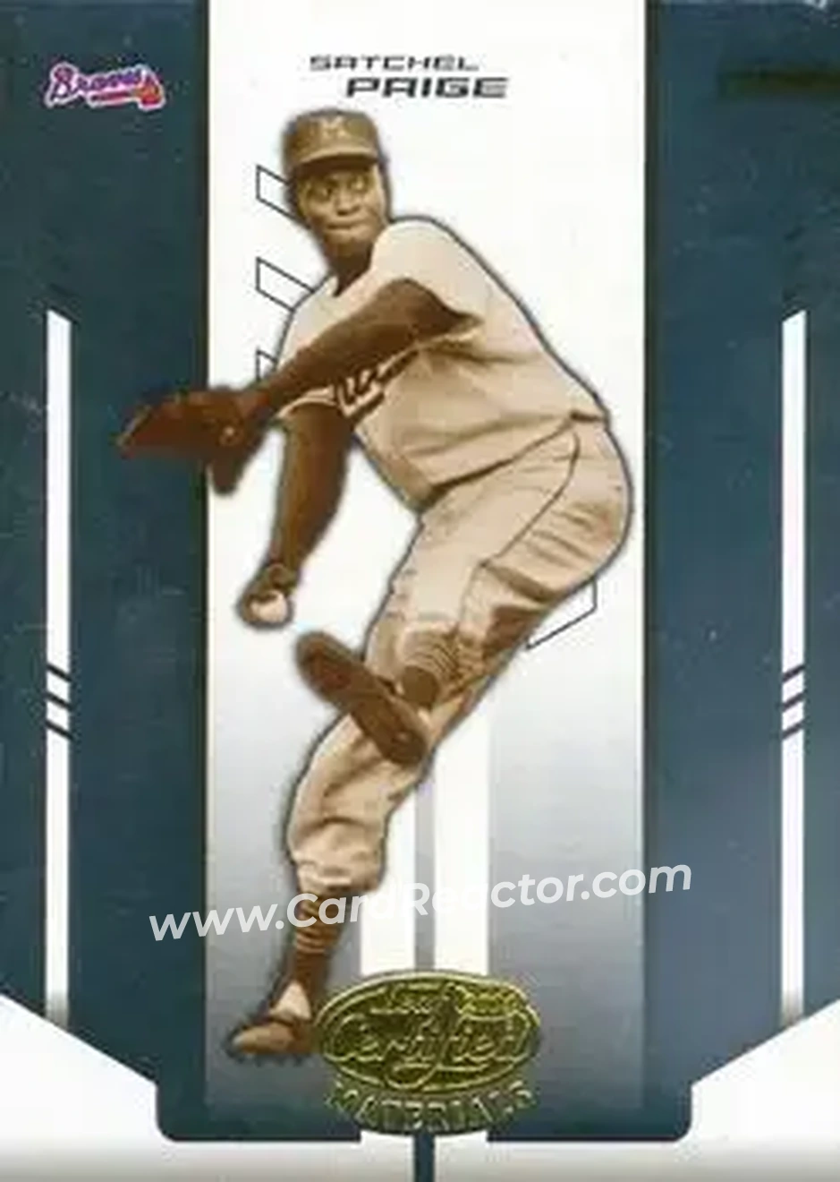2004 Leaf Certified Materials #237 - Satchel Paige - Atlanta Braves - Front