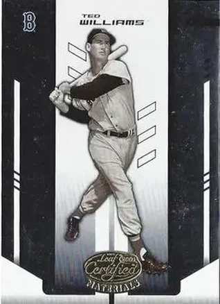 2004 Leaf Certified Materials #239 - Ted Williams - Boston Red Sox